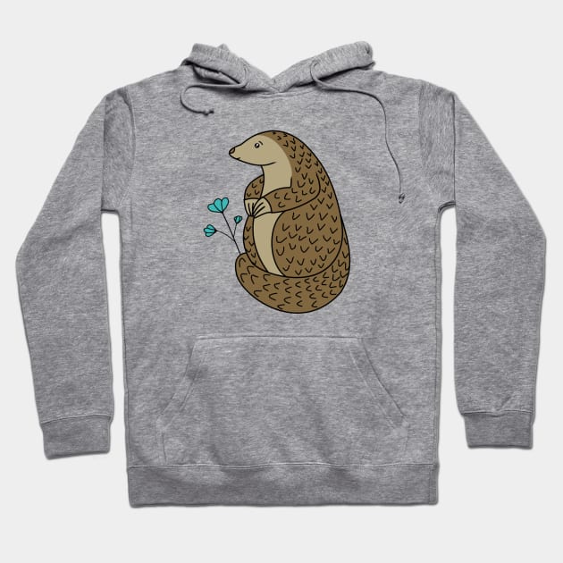 Pangolin Hoodie by Tarryn.caldwell@gmx.com